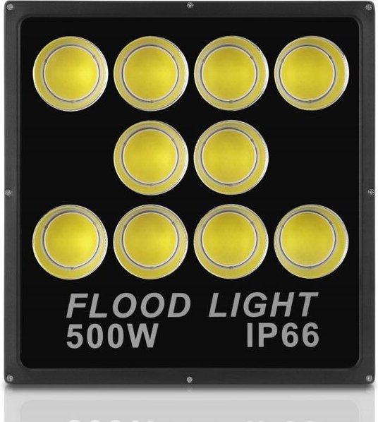 LED-Außenleuchte 500W 230V IP65 für Lager