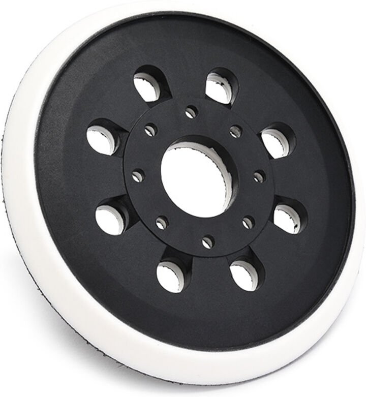 125 mm Schleifpad für Bosch PEX 220 A, PEX 220 AE, für Skil 7402 Skil 7490, 8 Löcher, selbsthaftend, Schleifscheiben für...