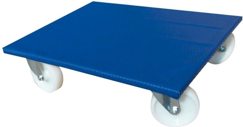 Möbelroller 600x500mm 600kg Kst.Rad 125 mm