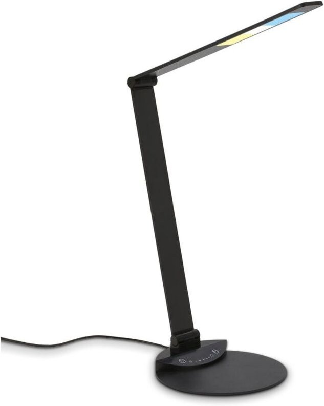 Briloner - led Schreibtischlampe Bürolampe schwenkbar Touch cct Dimmbar Silber 6W