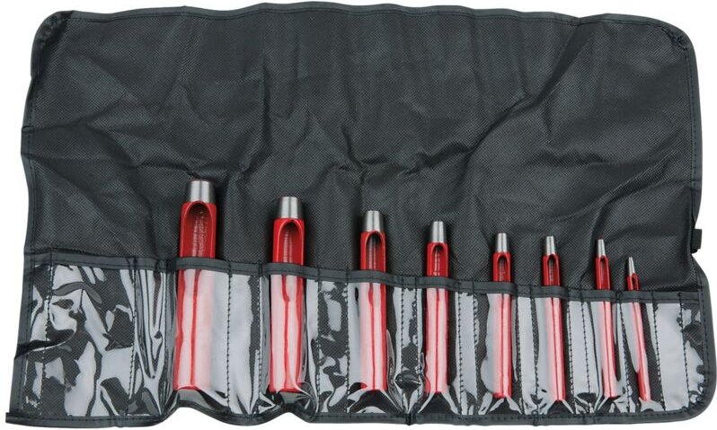 Ks Tools Rundlocheisen-Satz, 8-tlg