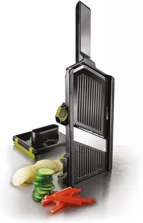 Mandolina Regulierbar, Edelstahl, Weiß, Zentimeter - Ibili