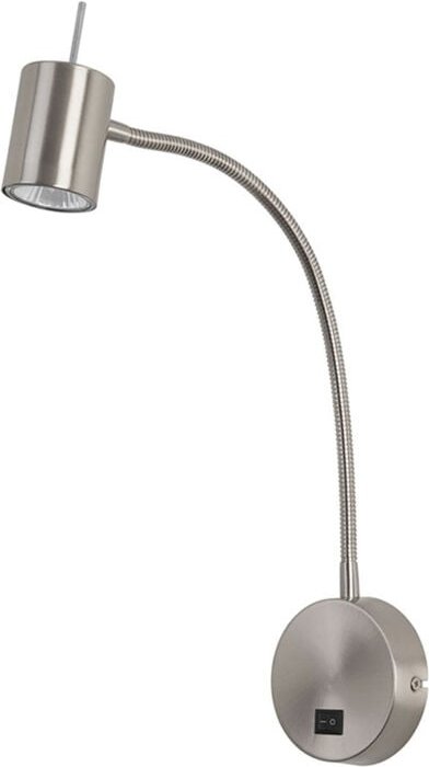 leselicht bas gu10 7w nickel seidenmatt