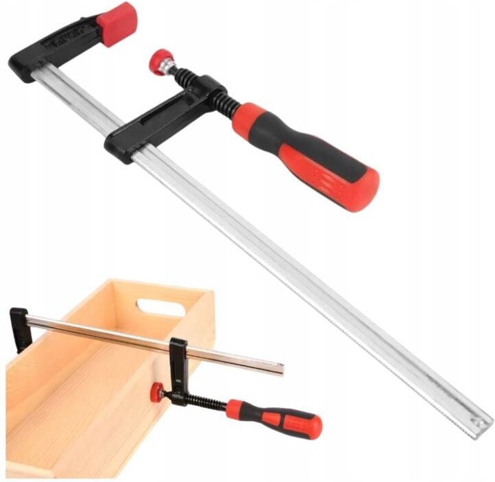 Zimmermannszwinge 300x120mm TYP F Werkstatt Stahl Für Holz