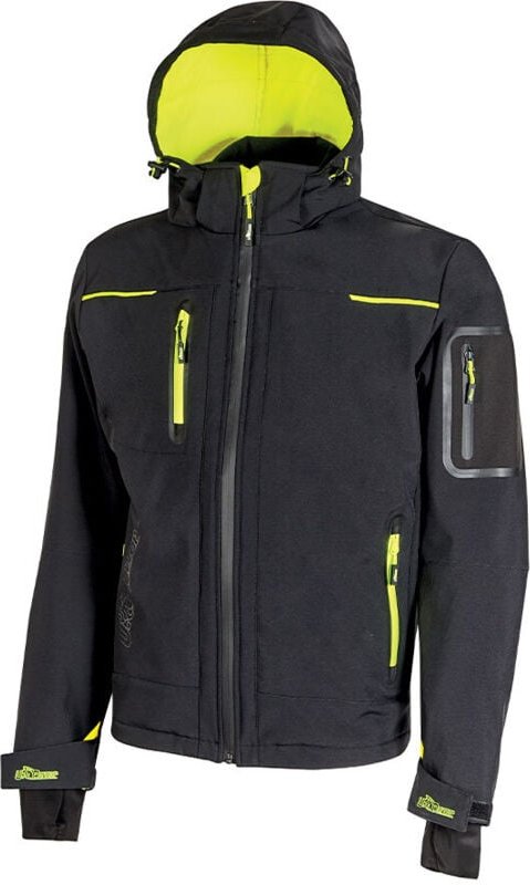 Space Arbeit Softshelljacke - s - Schwarze - U-power