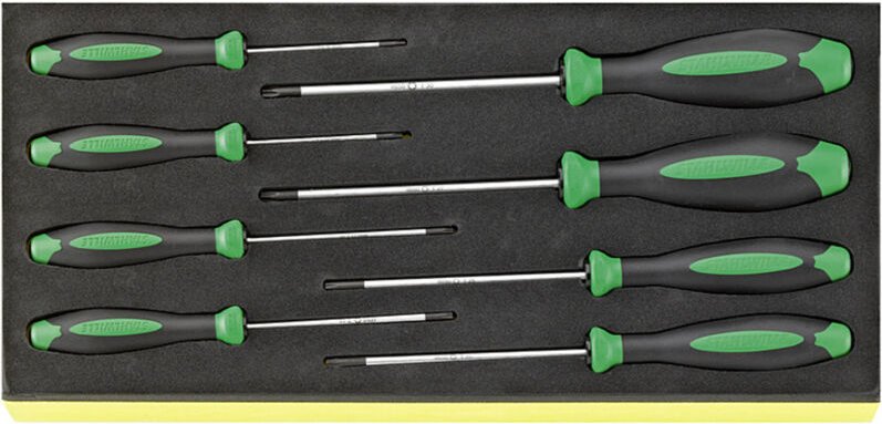 Stahlwille TCS 4650 TX Schraubendreher-Satz DRALL+ 8 tlg. in TCS Einlage