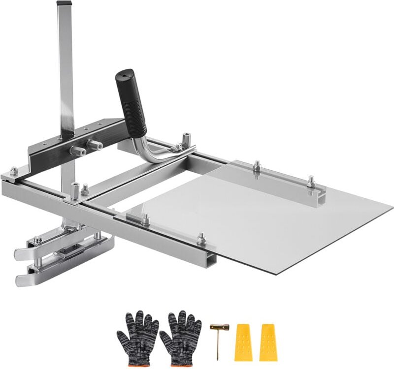 Mophorn Mobiles Sägewerk für Kettensäge, Kettensägenmühle für 41-51 cm Holzplanken, Führungsschiene mit Schutzschild, ei...