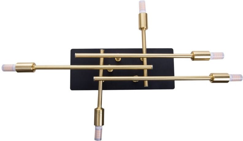 Naeve ANCONA Halbbündige Deckenleuchte Messing 5xG9