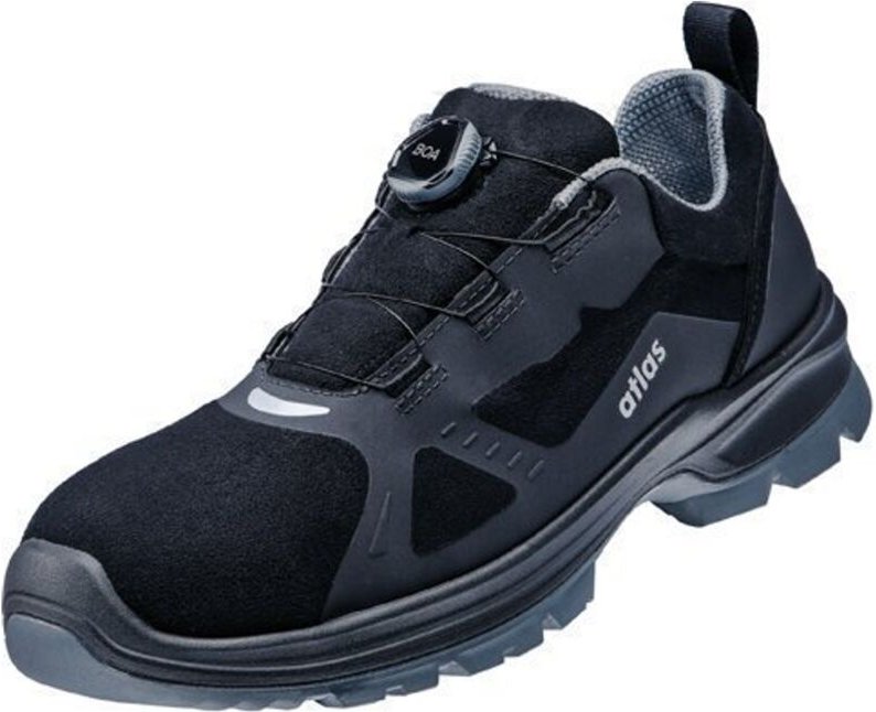 Sicherheitshalbschuh flash 6405 xp boa S3 esd src dguv Gr. 47 schwarz/grau - Atlas