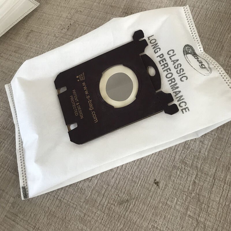 Passende 10er-Pack Stoffstaubbeutel für Electrolux S-Bag AEG GR201 Philips FC8021 E201 E201B Hochleistungs-Staubsauger