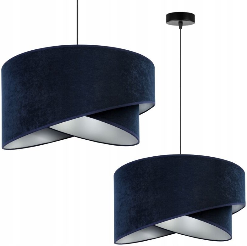 Moderne Hängelampe Kronleuchter Samt Lampenschirm