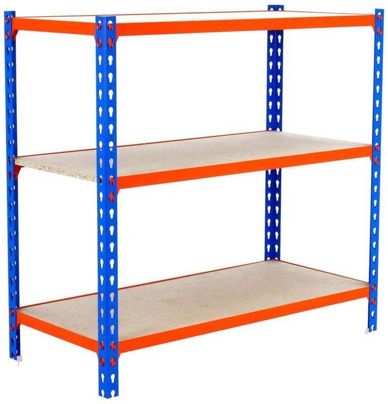 Simonrack Industrie-Regal Blau Metall 900x800x300 mm