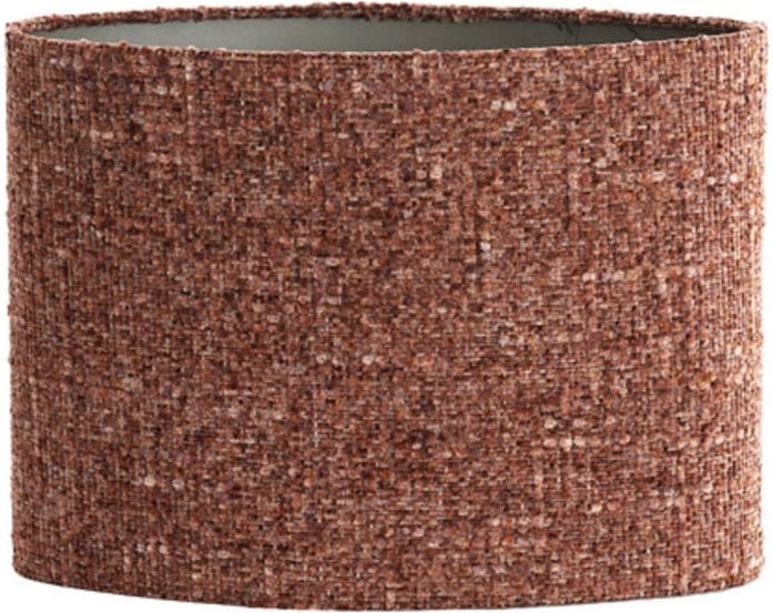 Light & Living - lampenschirm - Osire - rot - textil - E27 -