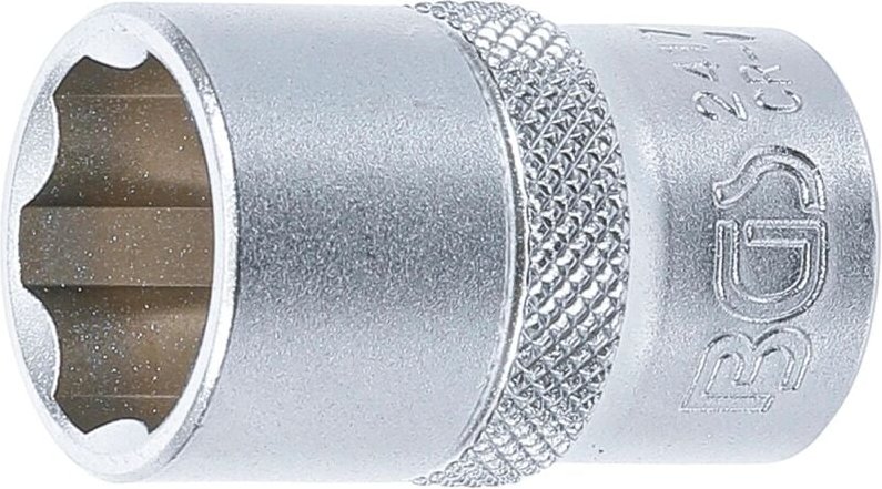 Bgs Technic - Steckschlüssel-Einsatz Super Lock Antrieb Innenvierkant 12,5 mm (1/2') sw 17 mm