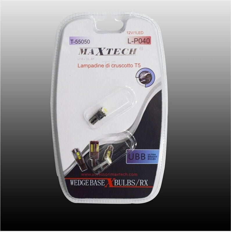 Maxtech - Trade Shop L-P040 12V / 1LED T5 armaturenbrett-lampen ultrahelle lampen -