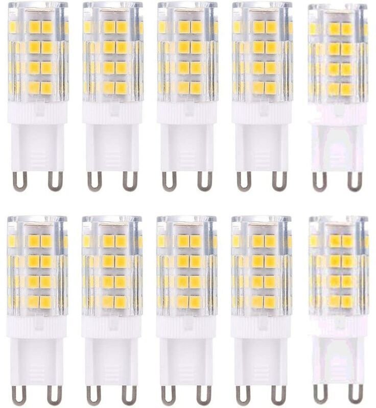YMYNY G9 LED-Glühbirnen, Warmweiß 3000 K, 5 W G9 LED-Glühbirne, entspricht 40 W Halogenlampen, 420 Lumen, nicht dimmbar,...
