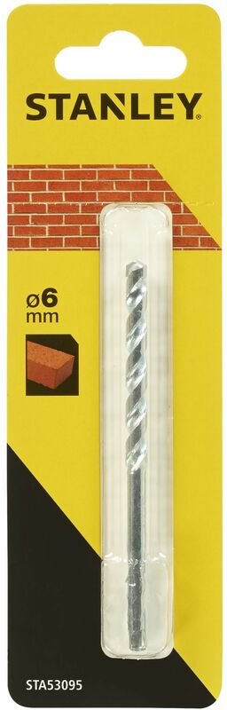 Stanley verzinkter bohrer 6mm x53095-qz
