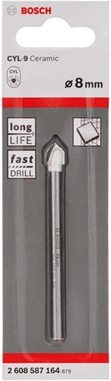 Bosch Fliesenbohrer CYL-9 Ceramic 8,0x80 2608587164