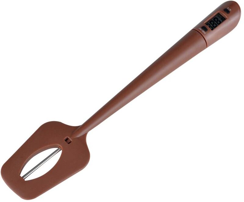 Digitales Spatel-Thermometer für Süßigkeiten, sofort ablesbares Fleisch- und Süßigkeiten-Thermometer, Temperaturmesser u...