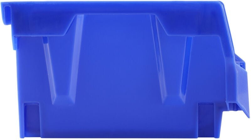 Thumbnail - Mophorn - Aufbewahrungsbehälter aus Kunststoff, 5 x 4 x 3 Zoll, hängender stapelbarer Organizer-Behälter, Blau/Rot, 24er...