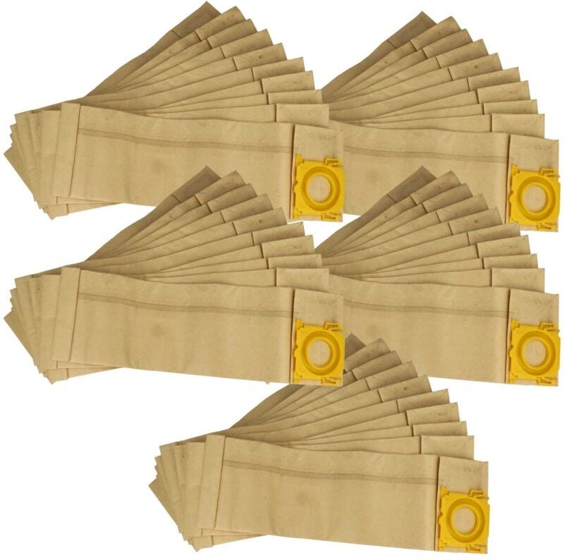 50x Staubsaugerbeutel kompatibel mit Columbus XP2, XP2 Eco, XP3, XP3 Eco Staubsauger - Papier, 23,5cm x 15,5cm Sandfarbe...