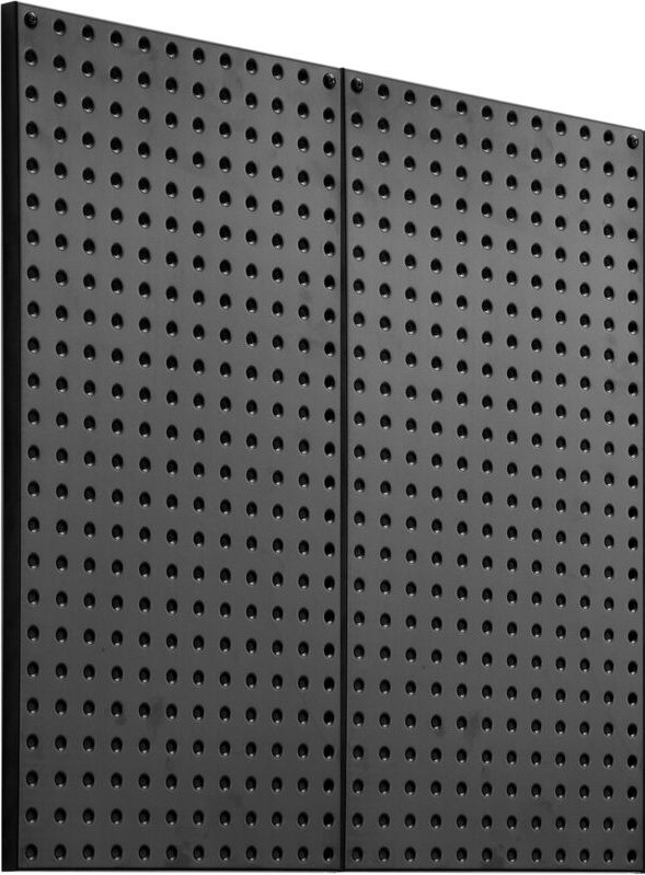 Metall-Stecktafelplatten, 81,3 x 40,6 cm, 2er-Pack, Stahl-Wand-Organizer für die Werkzeugaufbewahrung in der Garage, Wer...