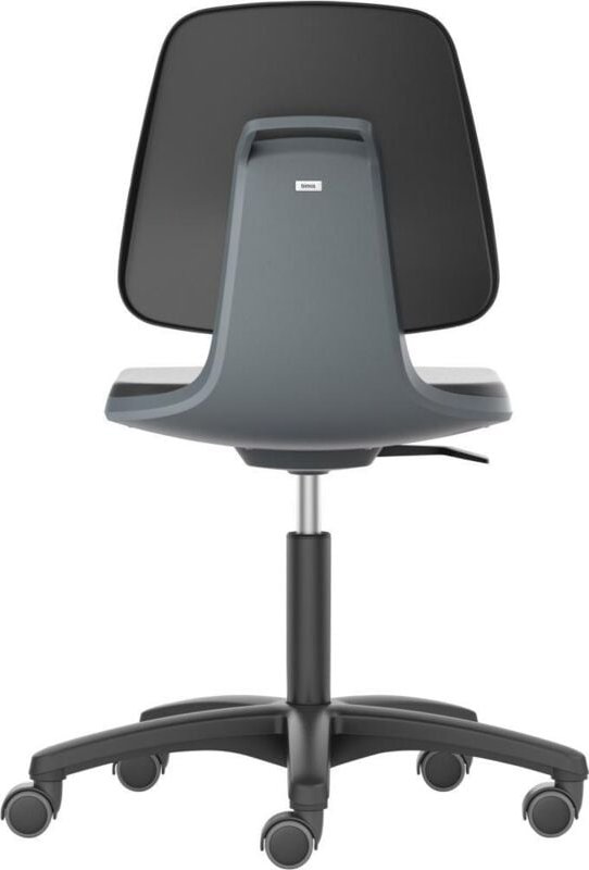 Arbeitsdrehstuhl Labsit Rollen Sitzschale anthrazit ( 9000454071 ) - Bimos