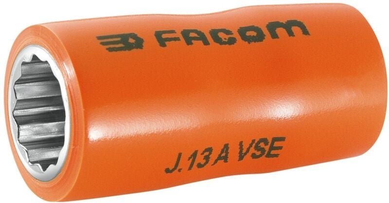 FACOM Steckschlüssel 3/8 1000V VSE 12 mm