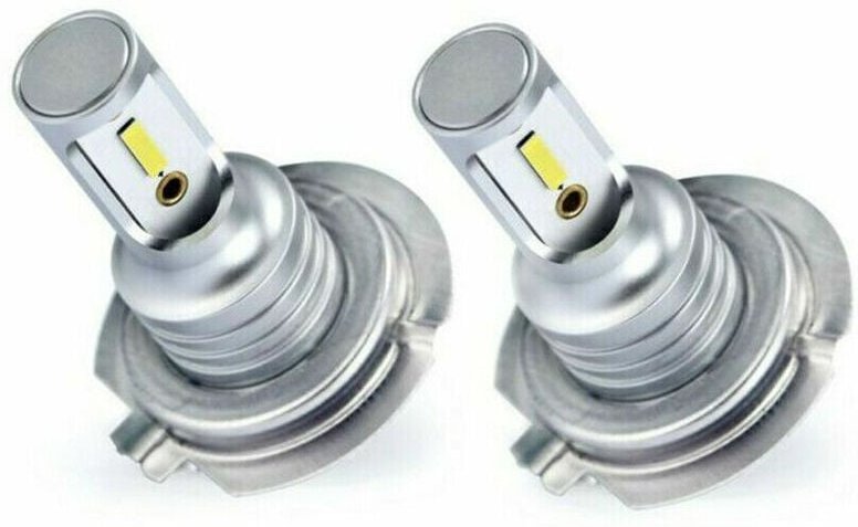 H7 LED-Lampe, 1000 lm 6000 k Weiß, extrem heller LED-Scheinwerfer, IP68 wasserdichtes All-in-One-Umrüstkit, Plug-and-Pla...