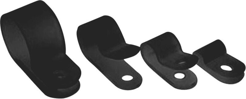 Thumbnail - H2P-HS-BK Befestigungsschelle schraubbar 211-60001 Bündel-Ø-Bereich 5 mm (max) halo - Hellermanntyton