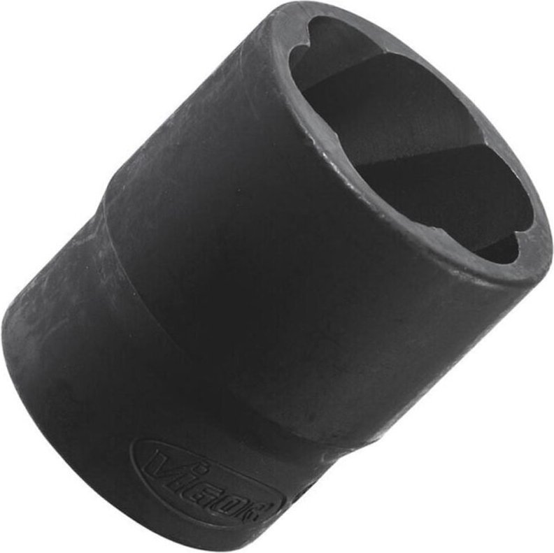 Spiralnutenausdreher-Einsatz 1/2 Zoll 17 mm - Vigor