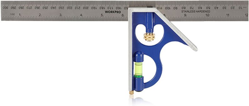 Thumbnail - 300-mm-Kombinationsquadrat für exakte Messung und Markierung