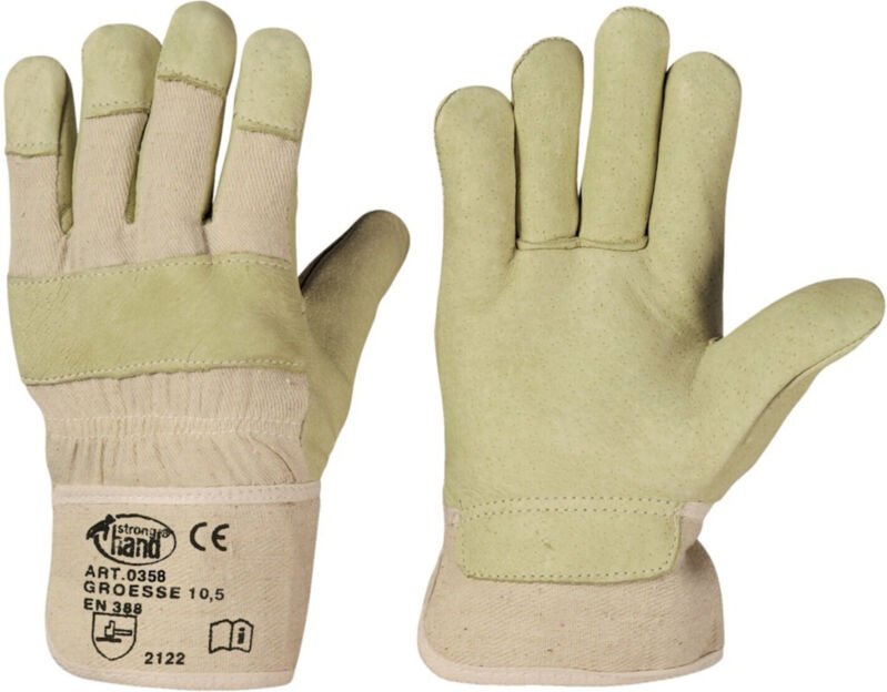 FP - stronghand Handschuh 88 pawa, gef., Schweinsleder, Gr. 10 12 Stk