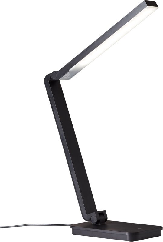 BRILLIANT Lampe Tori LED Tischleuchte schwarz 1x 5W LED integriert SMD, 320lm, 5000K Mit Touchdimmer stufenlos dimmbar A...