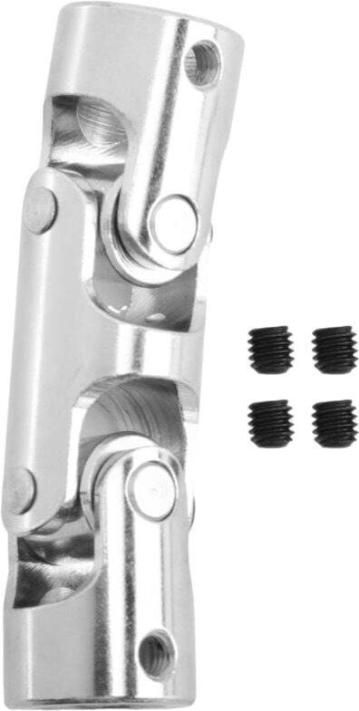 Tlily - Fernbedienung Kreuzgelenk Doppelkardankupplungen mit Schraube, 10X10Mm