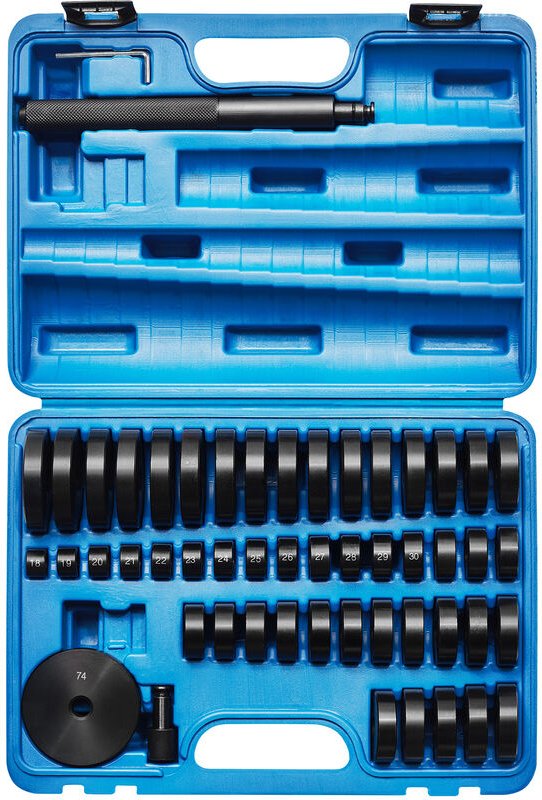 Kraftplus - K.267-2052 Universal Druckstück Montagescheiben Satz Treibsatz Radlager Press Werkzeug Lager Schalen Buchsen...