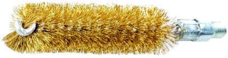 Rohrbürste m. Gewinde M6 Ø16mm, Messing gew.,15mm - Lessmann