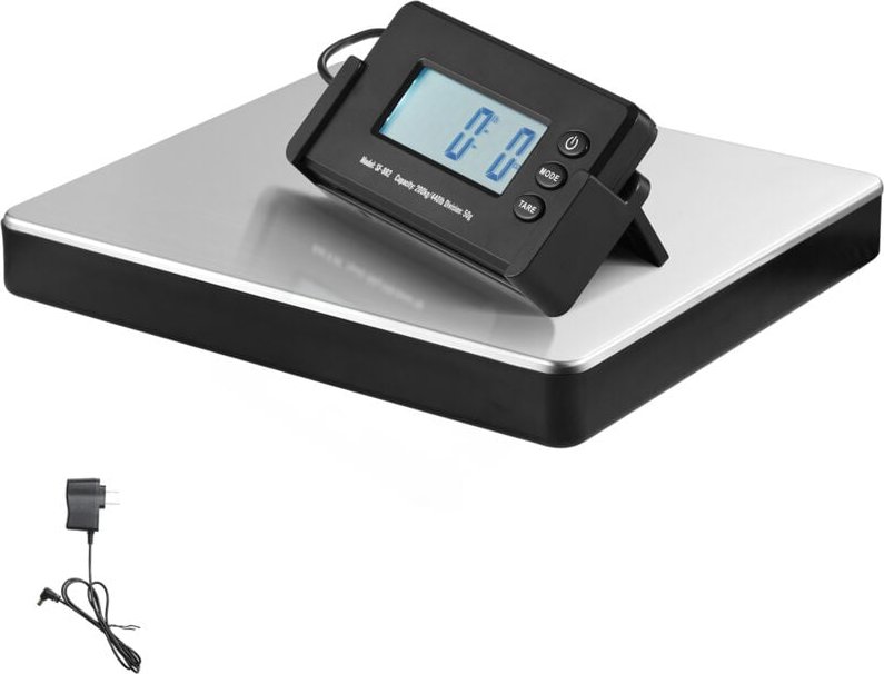 Mophorn - Digitale Versandwaage von 440 lbs x 1,7 oz, ac/dc, lcd für Postpakete