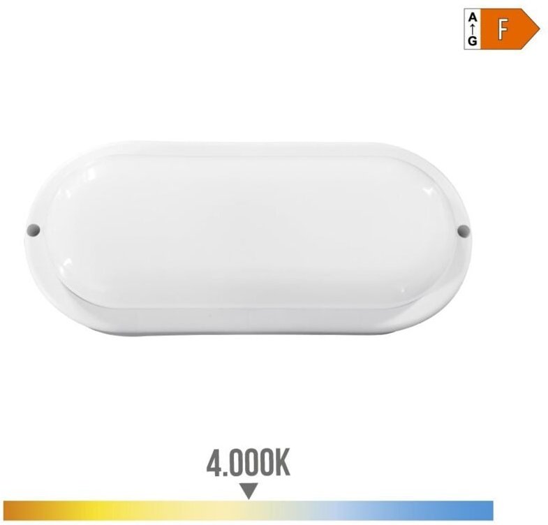 Oval light led 18W 1820lm 4.000K 23x4,5x10,2cm - EDM