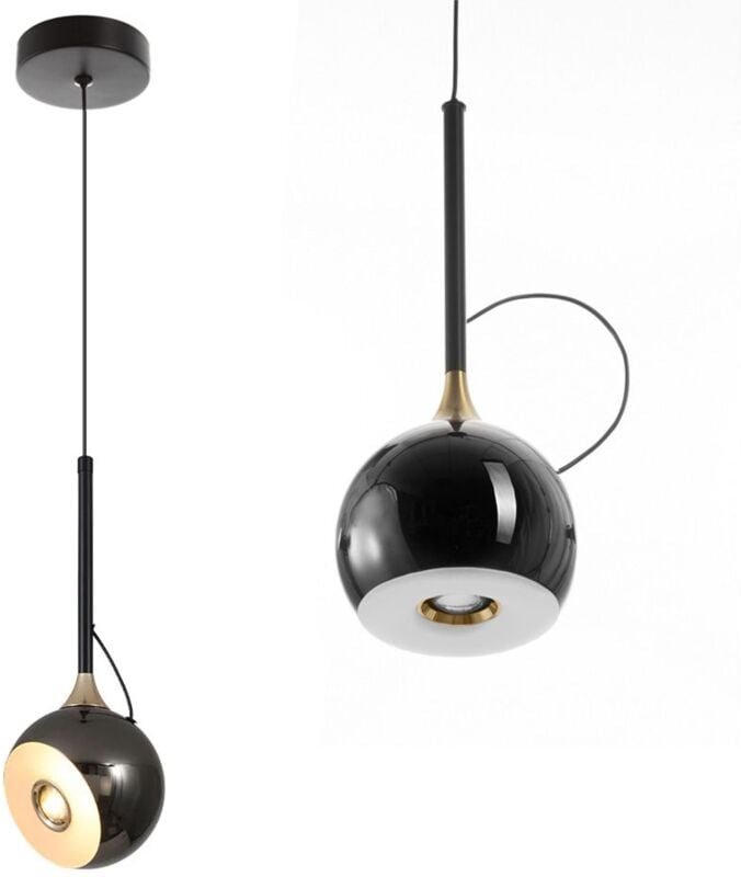 Toolight - hängelampe G087-1CP black chrome