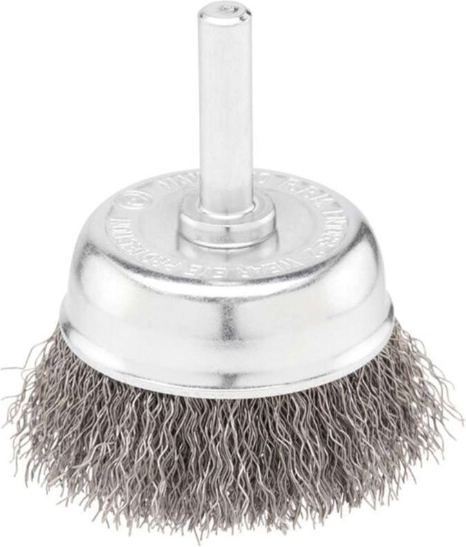 Topfbürste ø 50 mm. 6mm Schaft. Zur Verwendung auf Metall. STANLEY STA36030-XJ