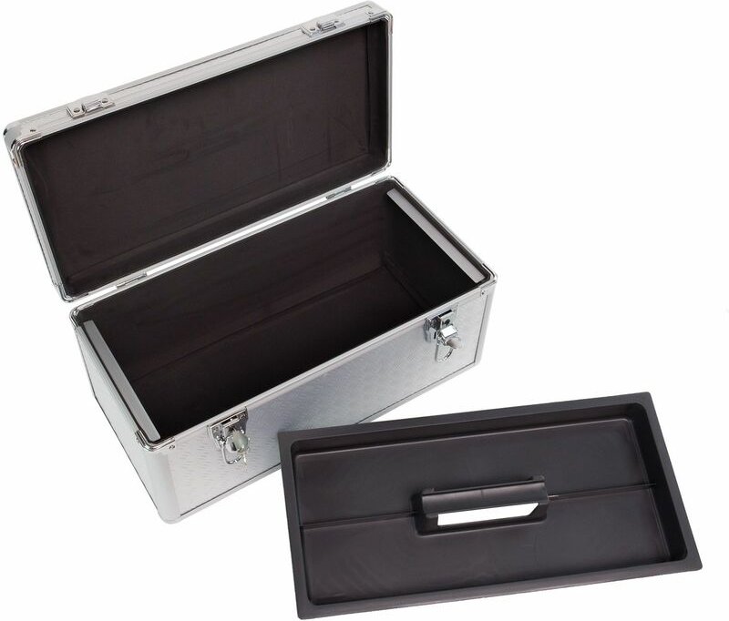 Dema - Alukoffer Werkzeugkoffer 44x24x22 cm Anglerkoffer Werkzeug Universalkoffer