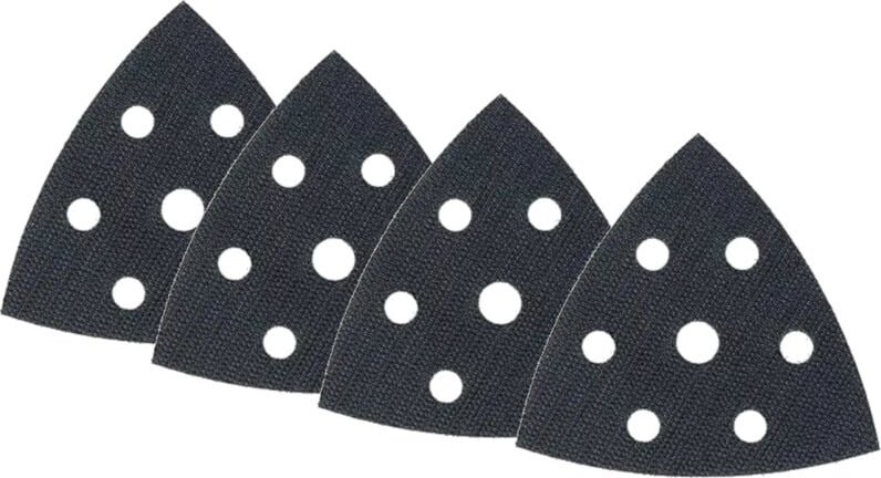 Ersatzklett 93x93x93mm selbstklebend Dreieck für Metabo dse 280 Intec, dse 300 Intec, Black & Decker BDCDS12N, Meister M...