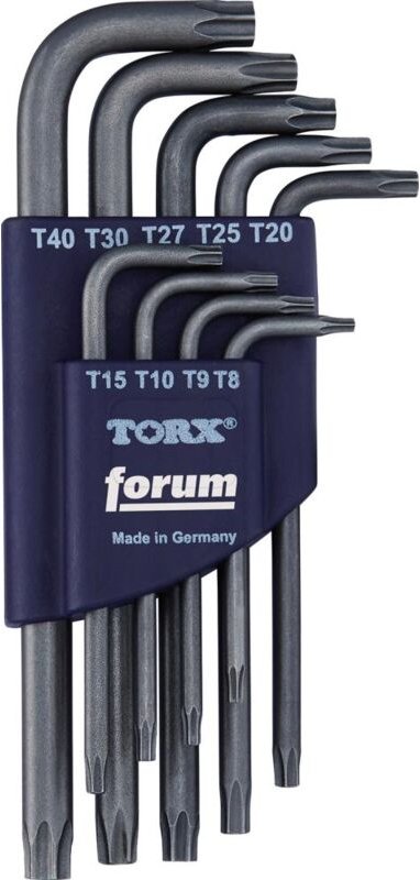Winkelschraubendreher-Satz für TORX®-Schrauben T8 T9 T10 T15 T20 T25 T27