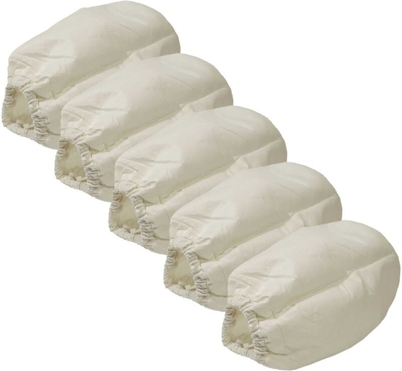 5x Filter kompatibel mit Scheppach dc 500 Absauganlage für Holzbearbeitungsmaschinen - Ersatz-Filter - Vhbw