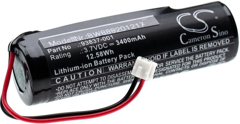 Vhbw - Akku kompatibel mit Wahl 1919, 8148 Rasierer (3400 mAh, 3,7 v, Li-Ion)