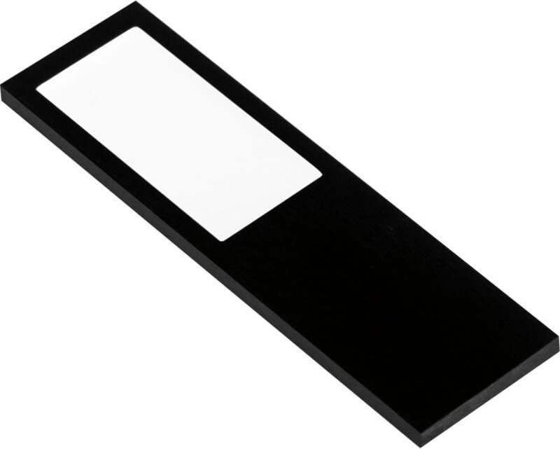 L&s - Led Unterbauleuchte Six Big 4000K neutralweiß schwarz - Einzelleuchte, 260 Lumen, 24V, Aluminium, modernes flaches...