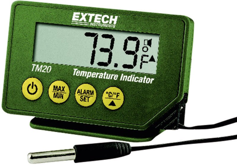 Extech - TM20 Temperatur-Messgerät -40 - +70 °c Fühler-Typ k