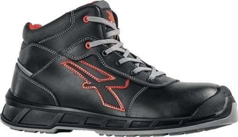 Sicherheitsstiefel Sting Gr.44 W.11 schwarz-rot S3S ci fo sr esd