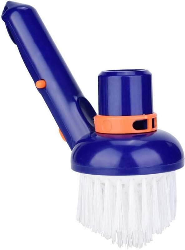 ZVD - 1pcs Corner Vacuum Cleaner Brush for Swimming Pool, Fine Nylon Bristles Clean Dirt Above Ground Underground Swimmi...